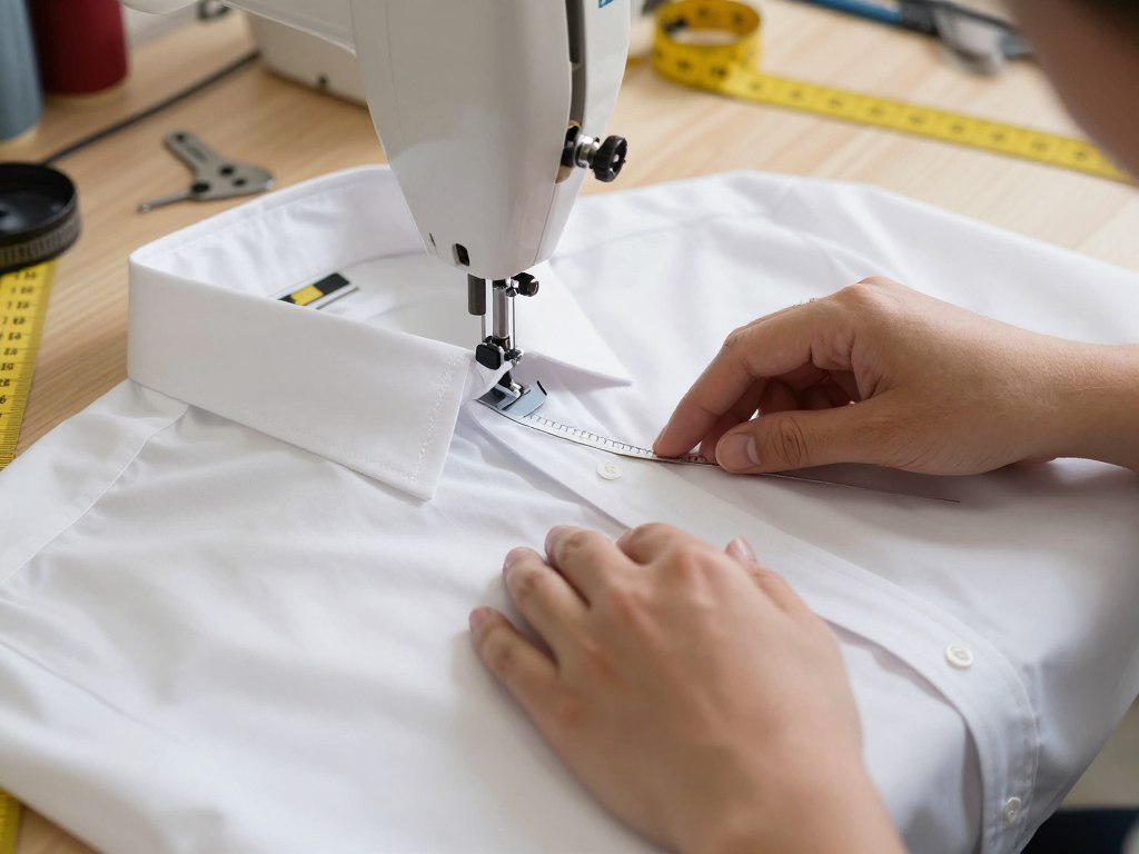 Saint Laurent Shirt Alteration & Repair