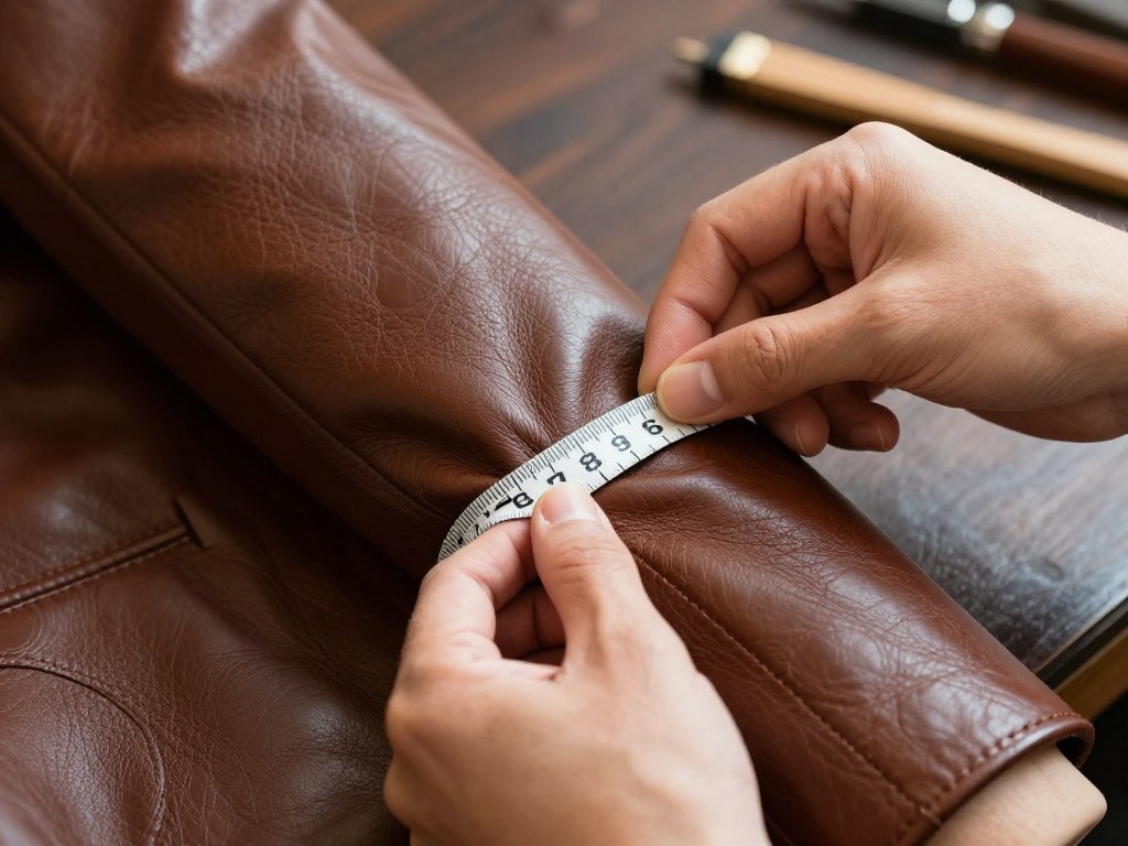 Leather Jacket Sleeve length adjustments